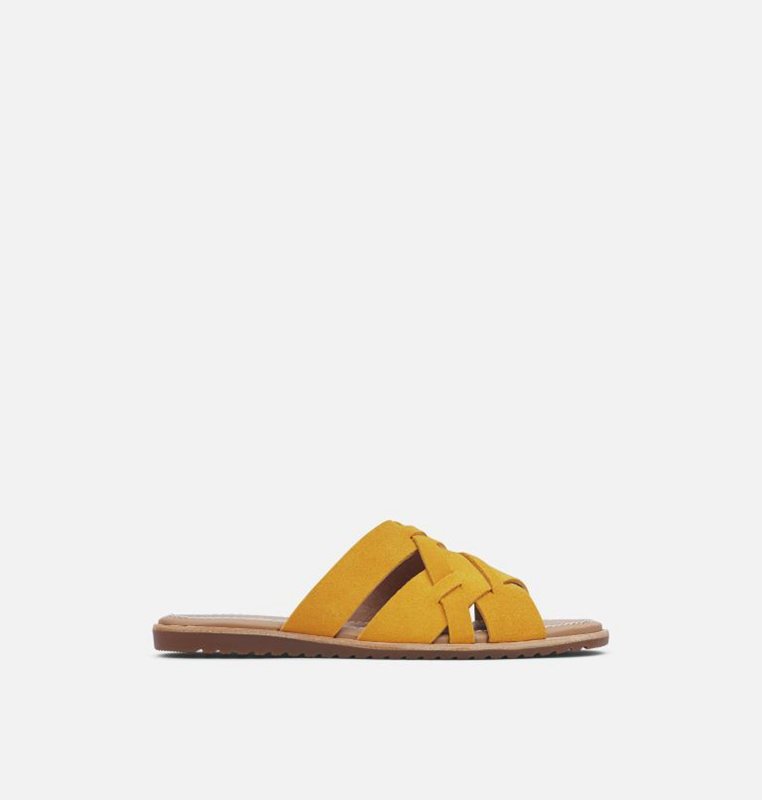 Chanclas Sorel Mujer - Ella™ Sandal Amarillo - 96314-OVCH